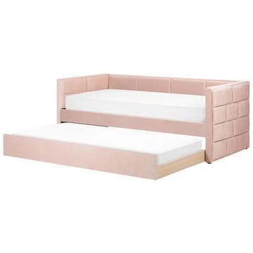 Letto con rete a doghe en Velluto Glamour CHAVONNE