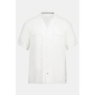 JP1880  Camicia con mezze maniche e colletto alla cubana 