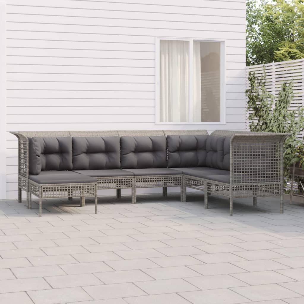 VidaXL Garten lounge set poly-rattan  