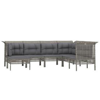 VidaXL Garten lounge set poly-rattan  