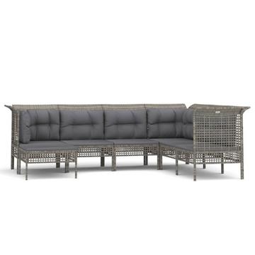 Garten lounge set poly-rattan