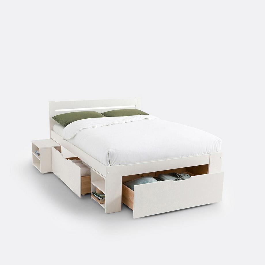 La Redoute Intérieurs Bett Konni mit Lattenrost  