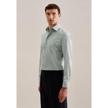 Business Hemd Slim Fit Langarm Druck