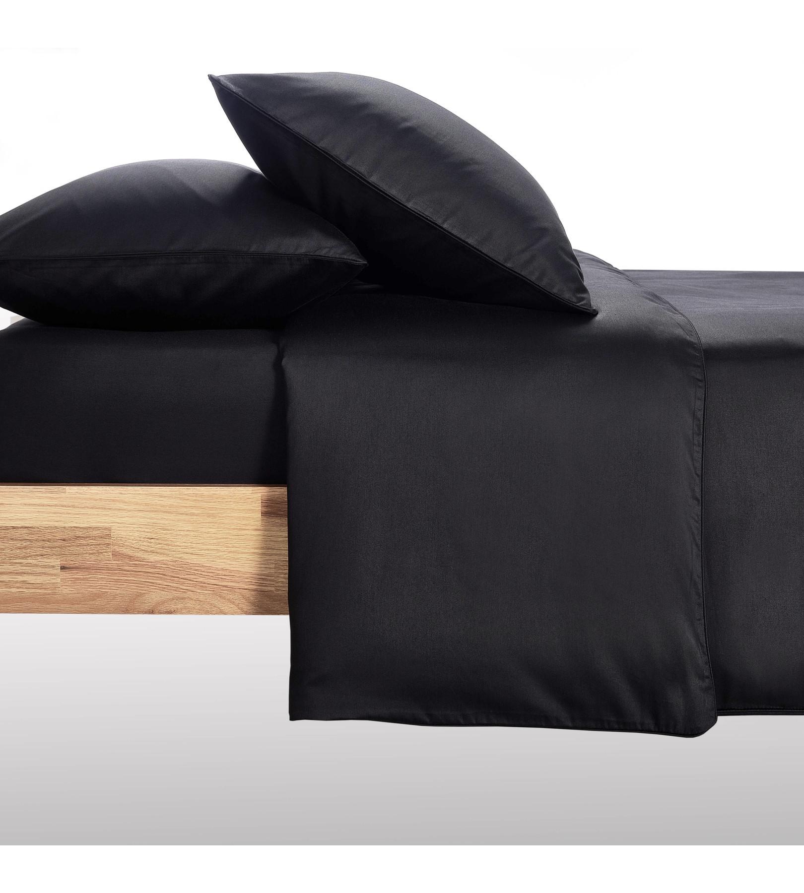 Living Home Uni Satin 100 Kissenbezug  