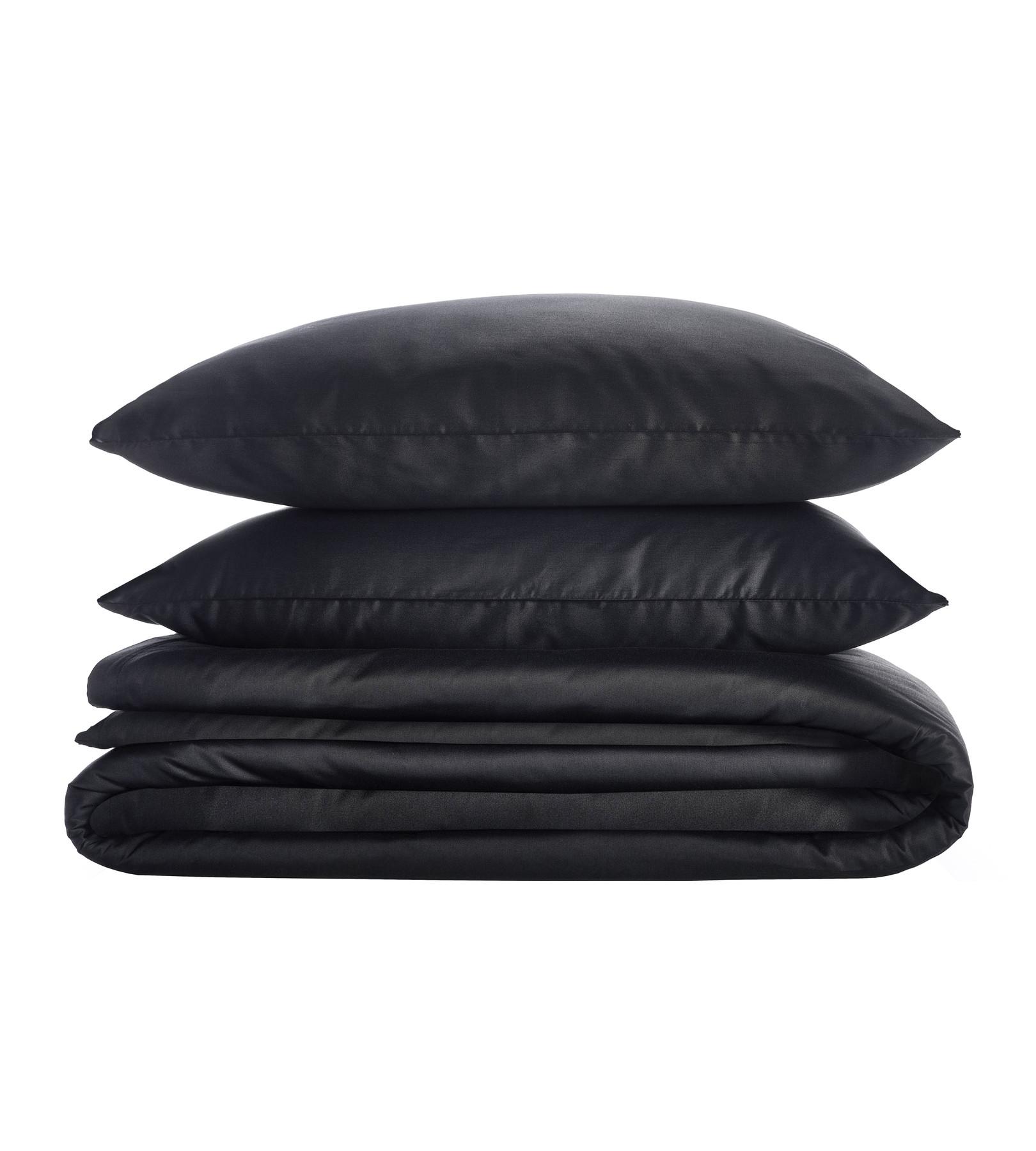 Living Home Uni Satin 100 Kissenbezug  