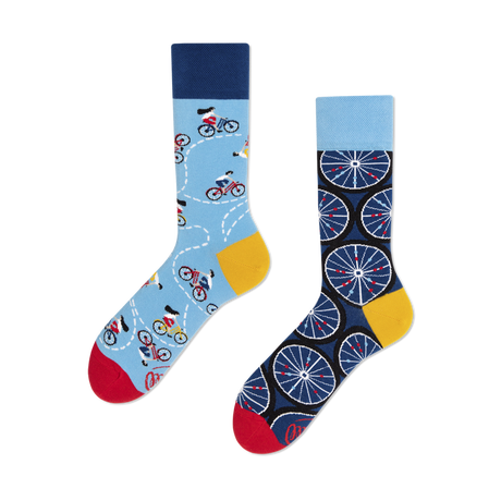 Many Mornings  The Bicycles Socks - Many Mornings 