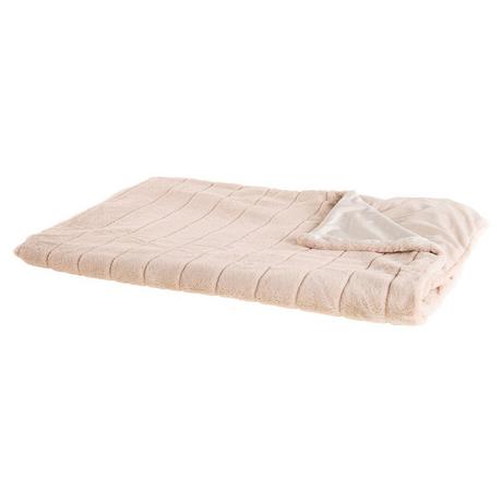 Beliani Kuscheldecke aus Polyester Glamourös SMAHRA  