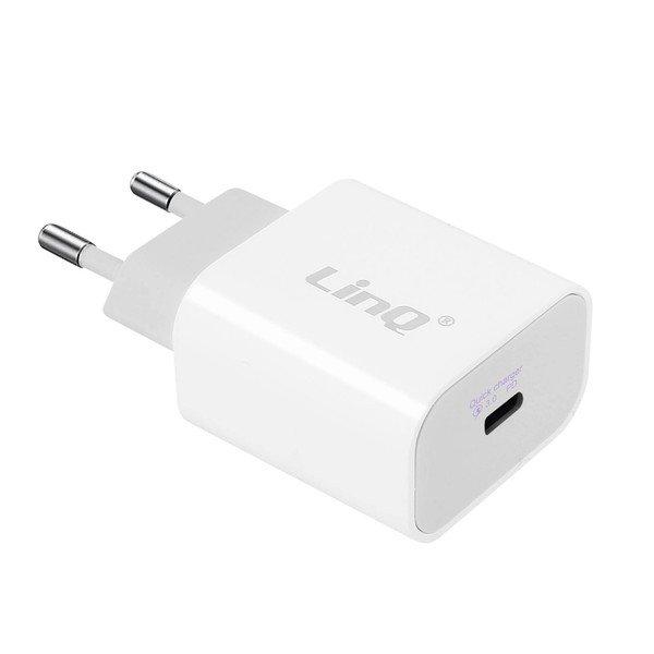 Avizar  Caricabatterie USB-C LinQ 18W bianco 