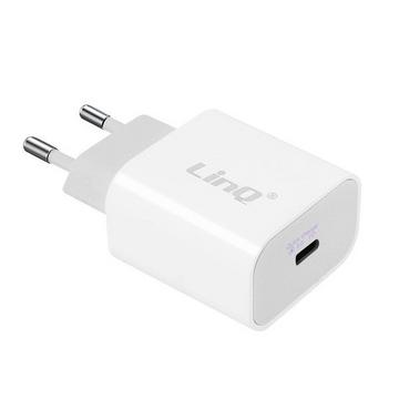 Caricabatterie USB-C LinQ 18W bianco