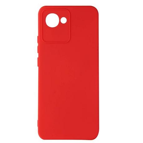 Avizar  Coque Realme C30 Soft Touch Rouge 