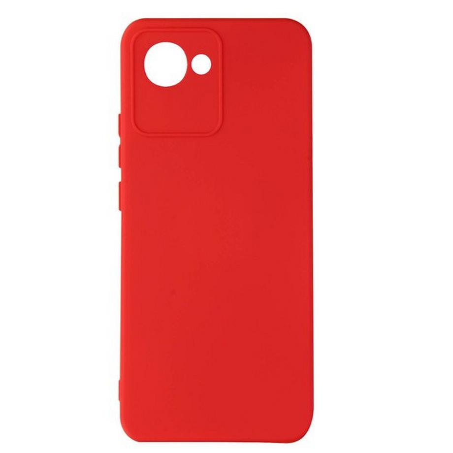 Avizar  Coque Realme C30 Soft Touch Rouge 