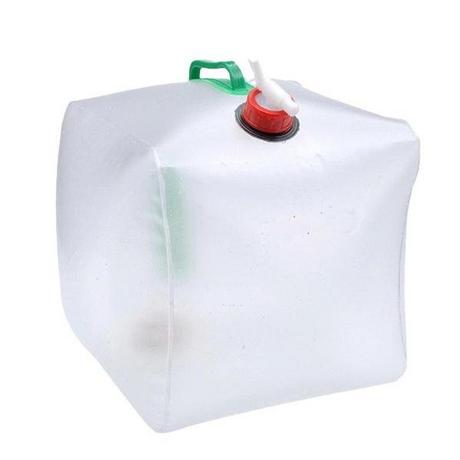 eStore  Contenitore per l'acqua con rubinetto, pieghevole - 20 L 