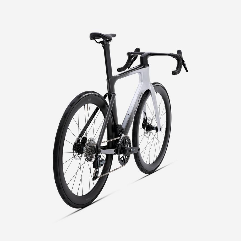VAN RYSEL  Vélo de route SRAM Rival AXS E1 2x12v capteur de puissance, RCR-F Pro Gris 
