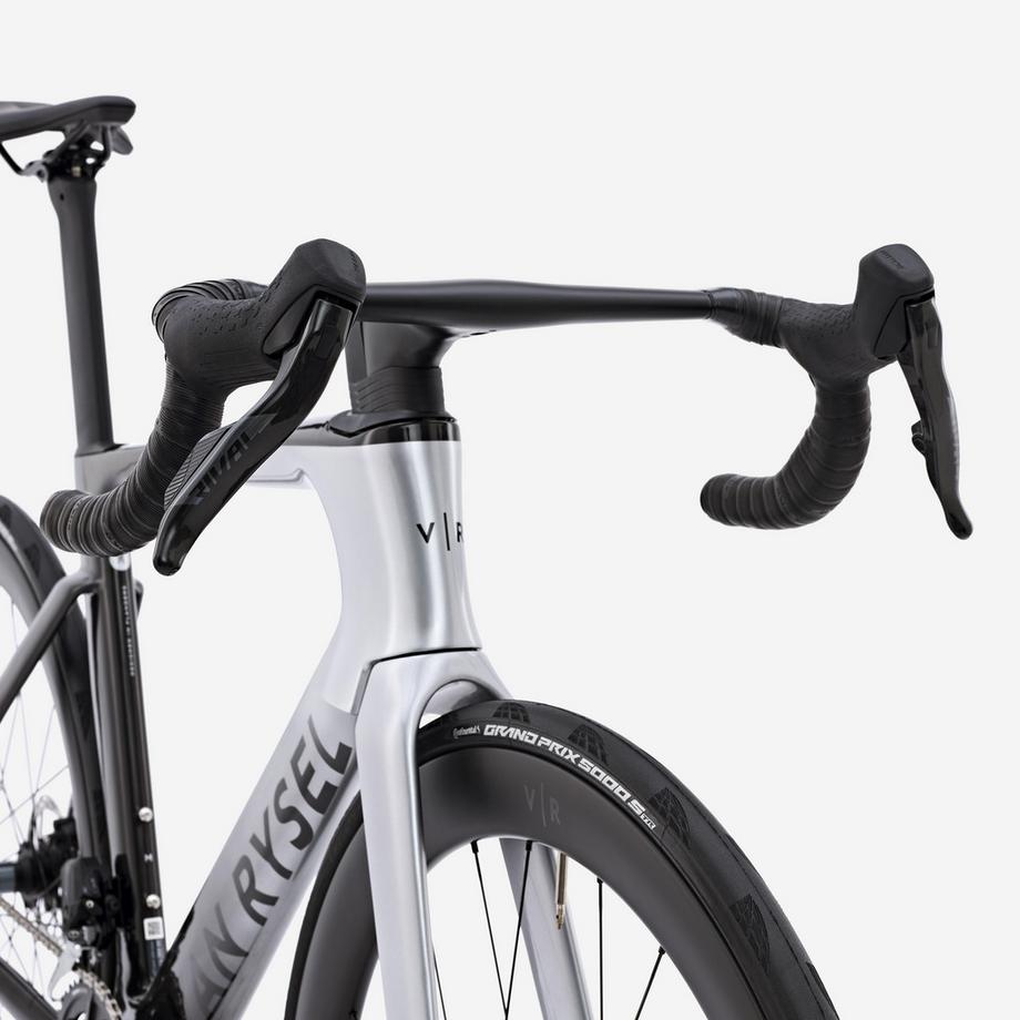 VAN RYSEL  Vélo de route SRAM Rival AXS E1 2x12v capteur de puissance, RCR-F Pro Gris 