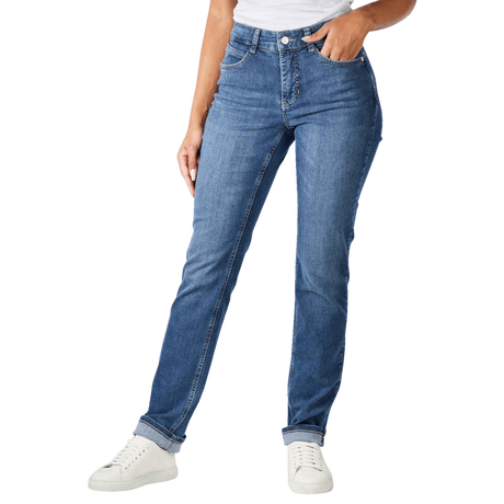 MAC Angela Slim Straight Fit Jeans  