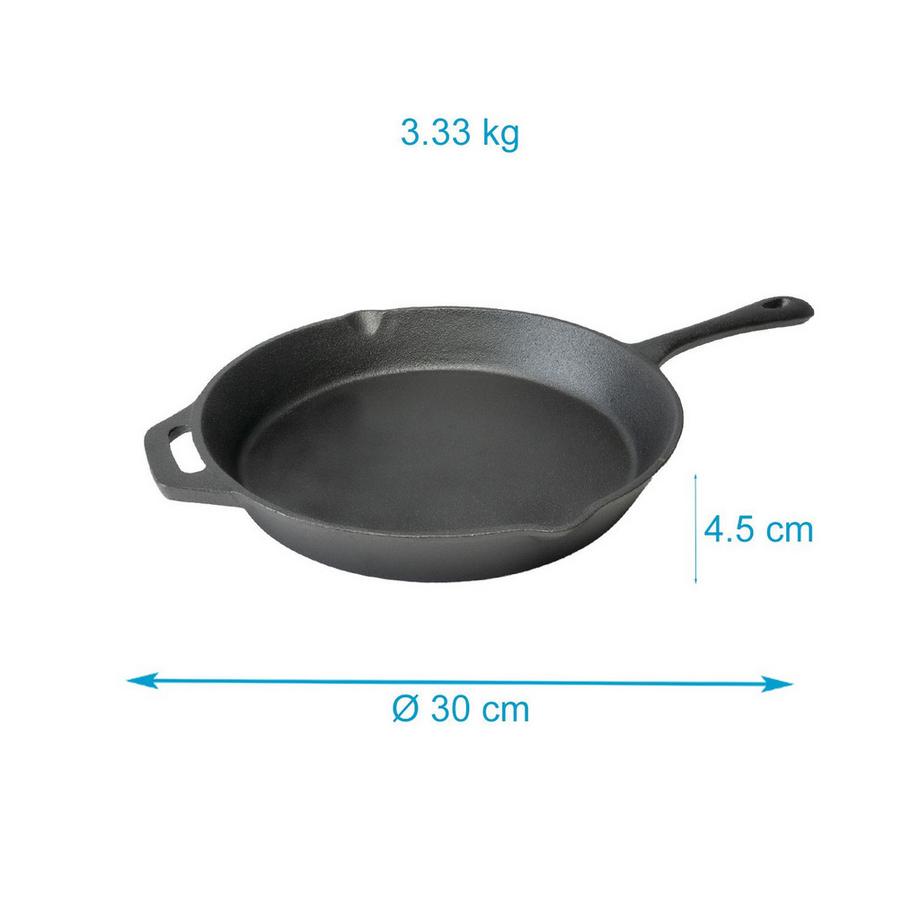 Intirilife Padella in ghisa  