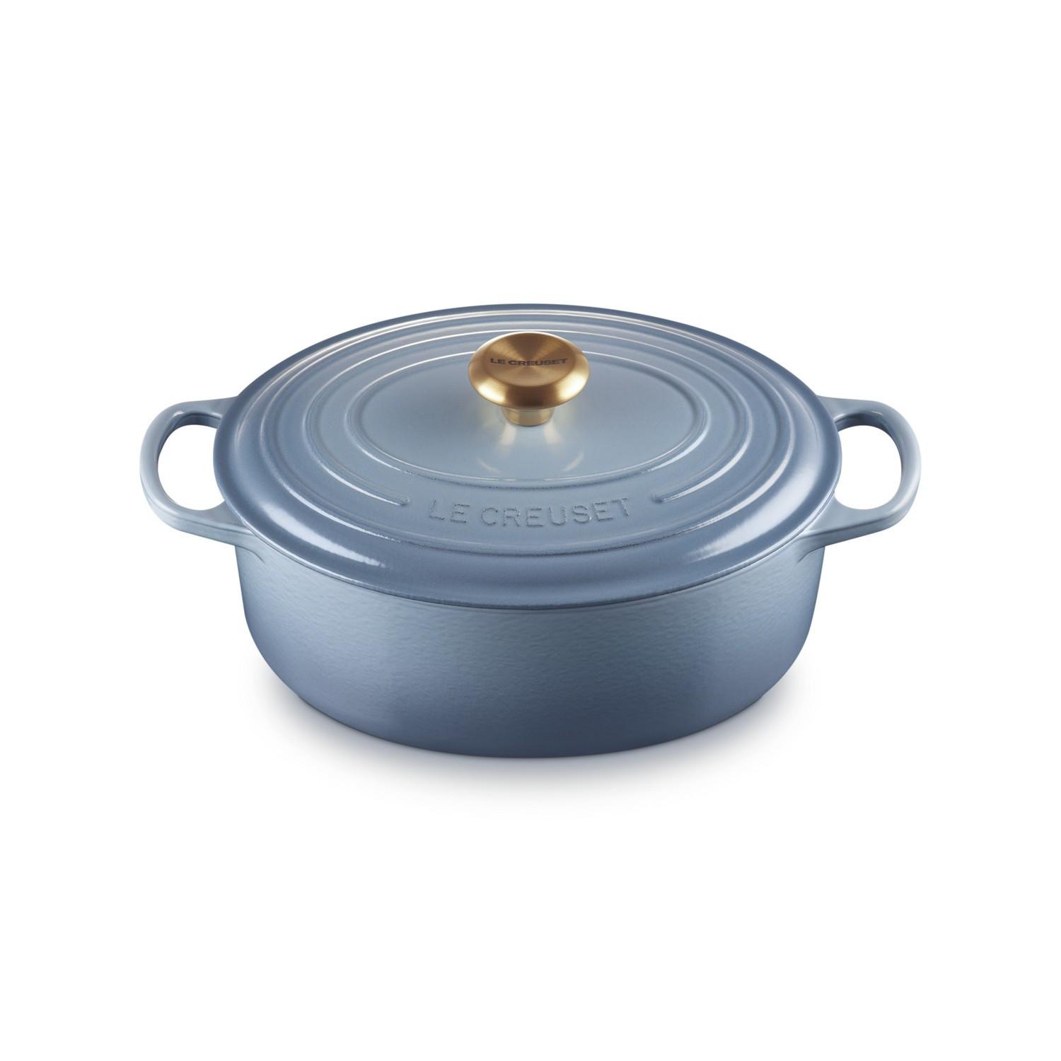 LE CREUSET Signature Bräter Oval  29 cm Chambray  