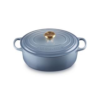 LE CREUSET Signature Bräter Oval  29 cm Chambray  