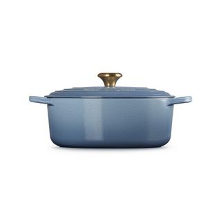 LE CREUSET Signature Bräter Oval  29 cm Chambray  