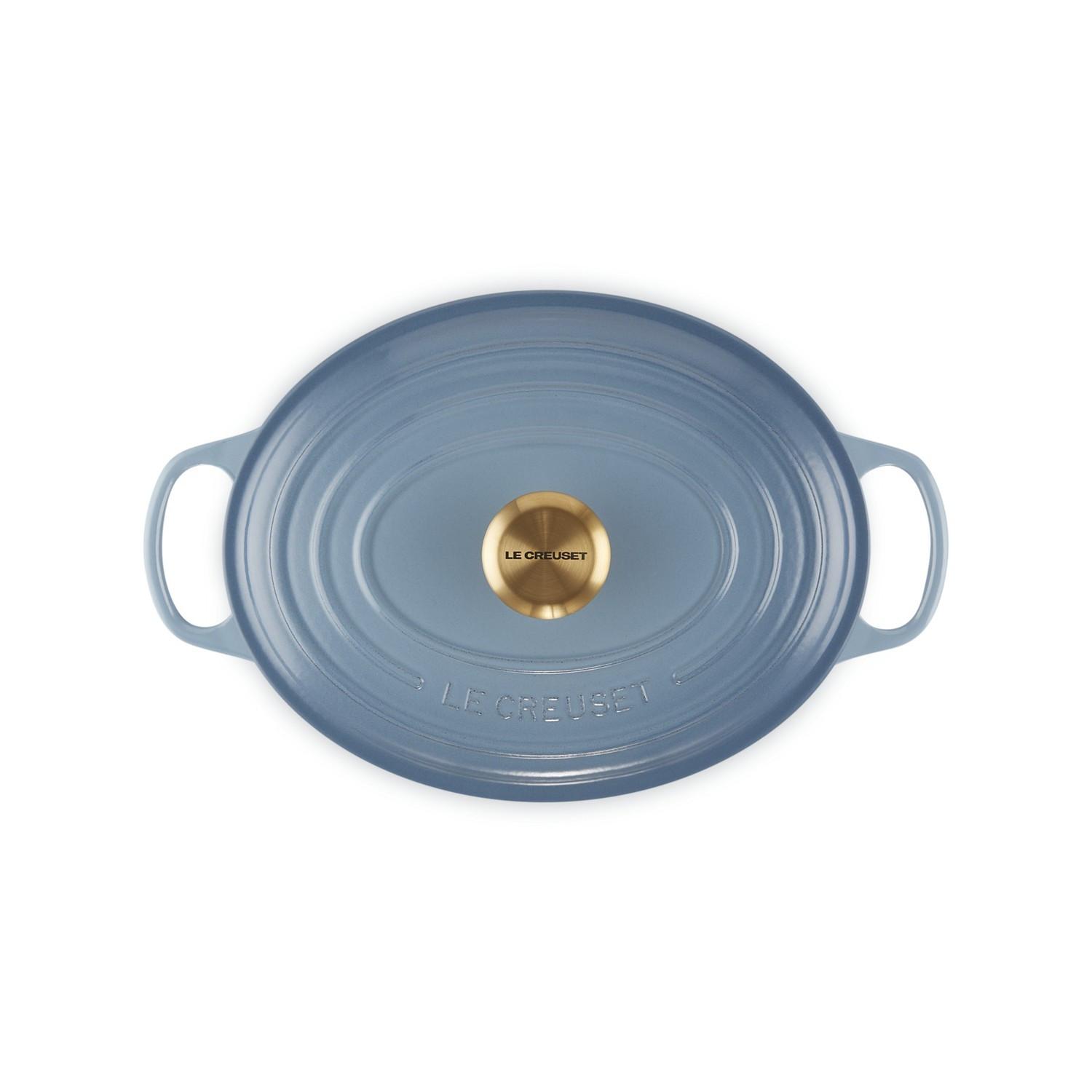 LE CREUSET Signature Bräter Oval  29 cm Chambray  