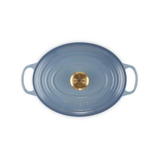 LE CREUSET Signature Bräter Oval  29 cm Chambray  