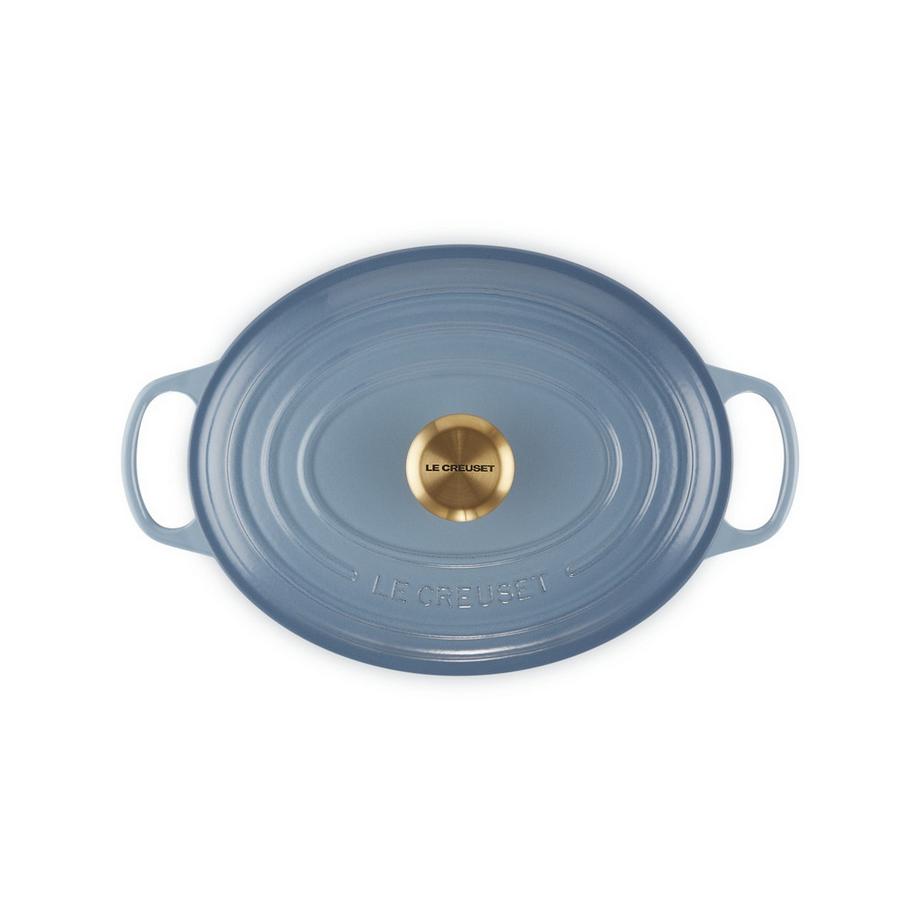 LE CREUSET Signature Bräter Oval  29 cm Chambray  