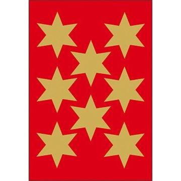 HERMA Sterne-Etiketten 33mm 3925 gold 3 Stück