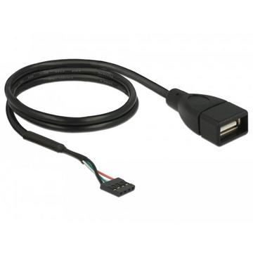 85671 USB Kabel 0,6 m Schwarz