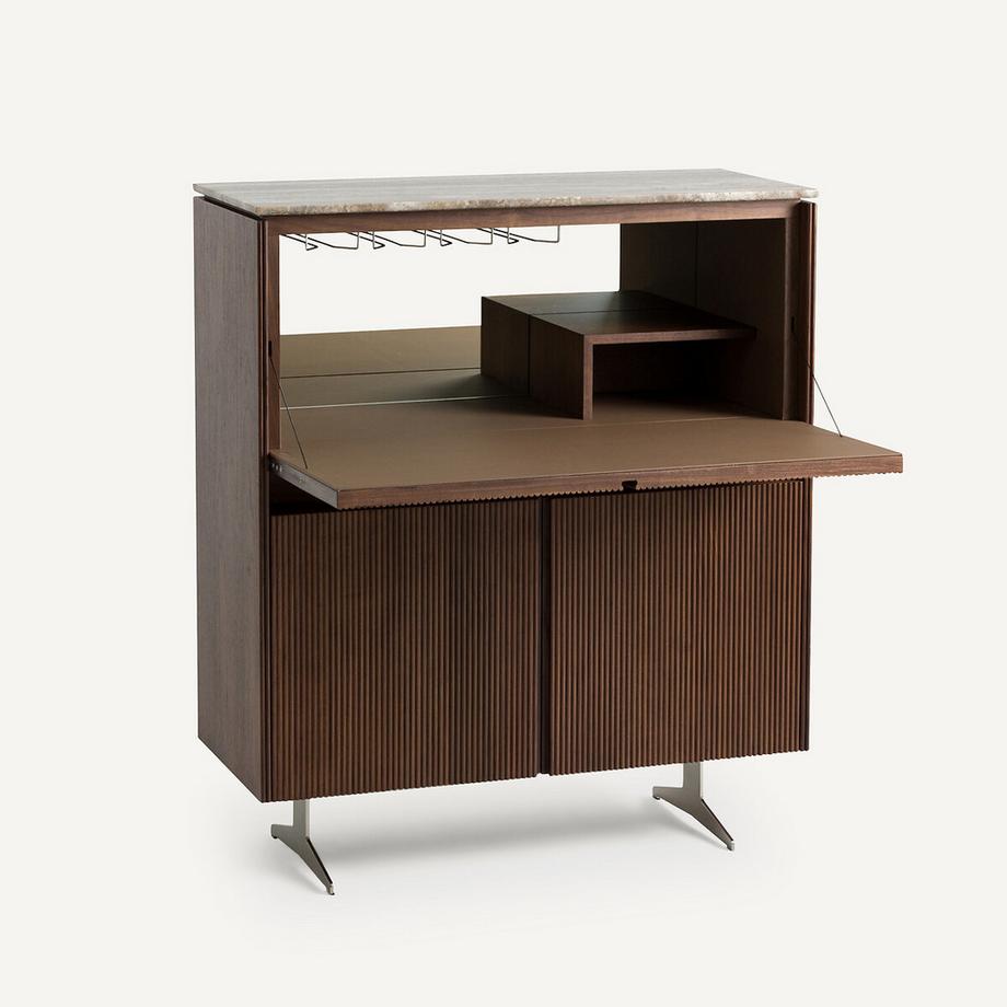 AM.PM Meuble bar noyer  