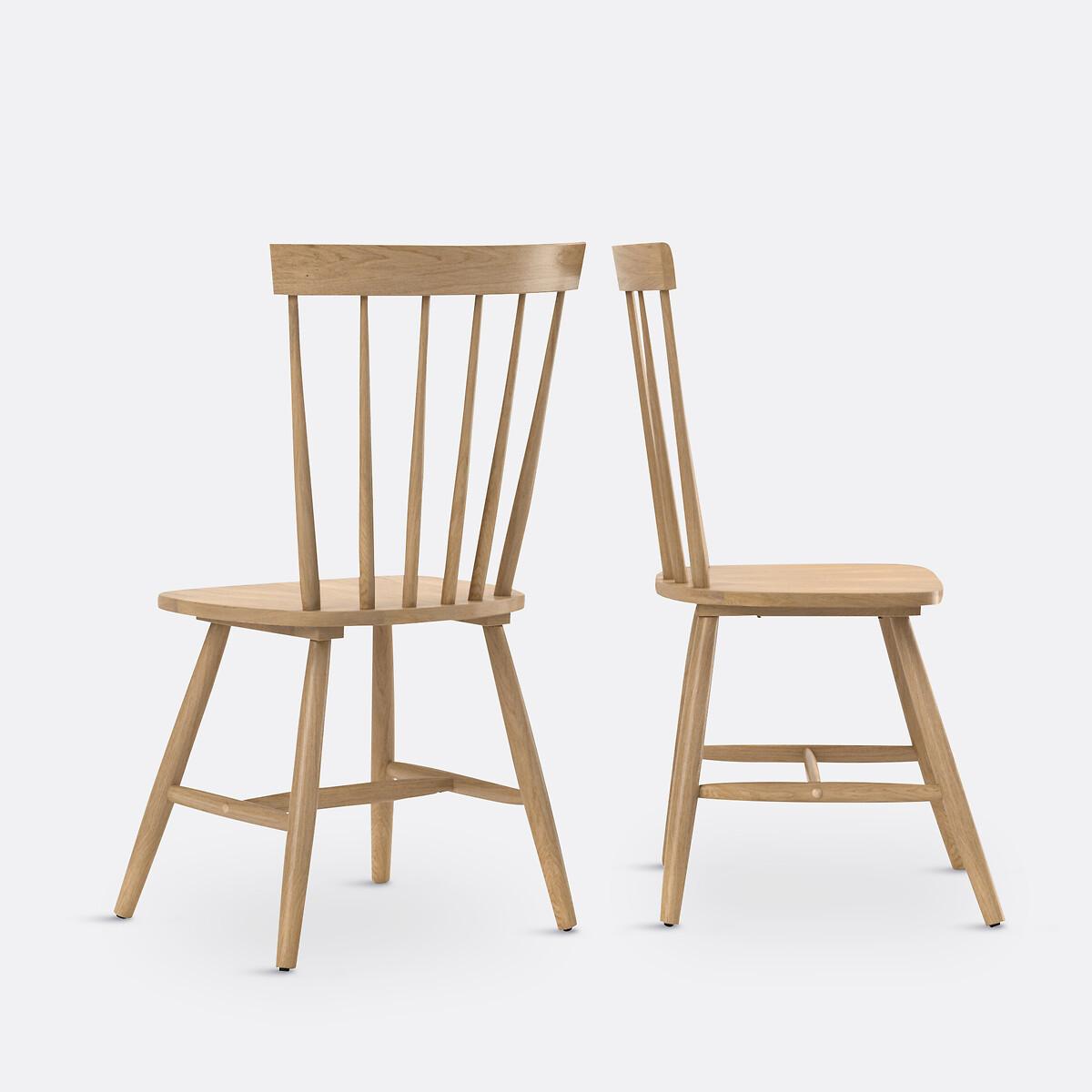 La Redoute Intérieurs Satz von 2 Sprossenstühlen aus massivem Hevea  
