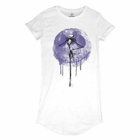 Nightmare Before Christmas Moon Drip Robe T-Shirt  