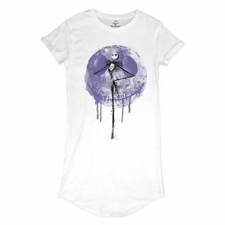 Nightmare Before Christmas  Moon Drip TShirtKleid 