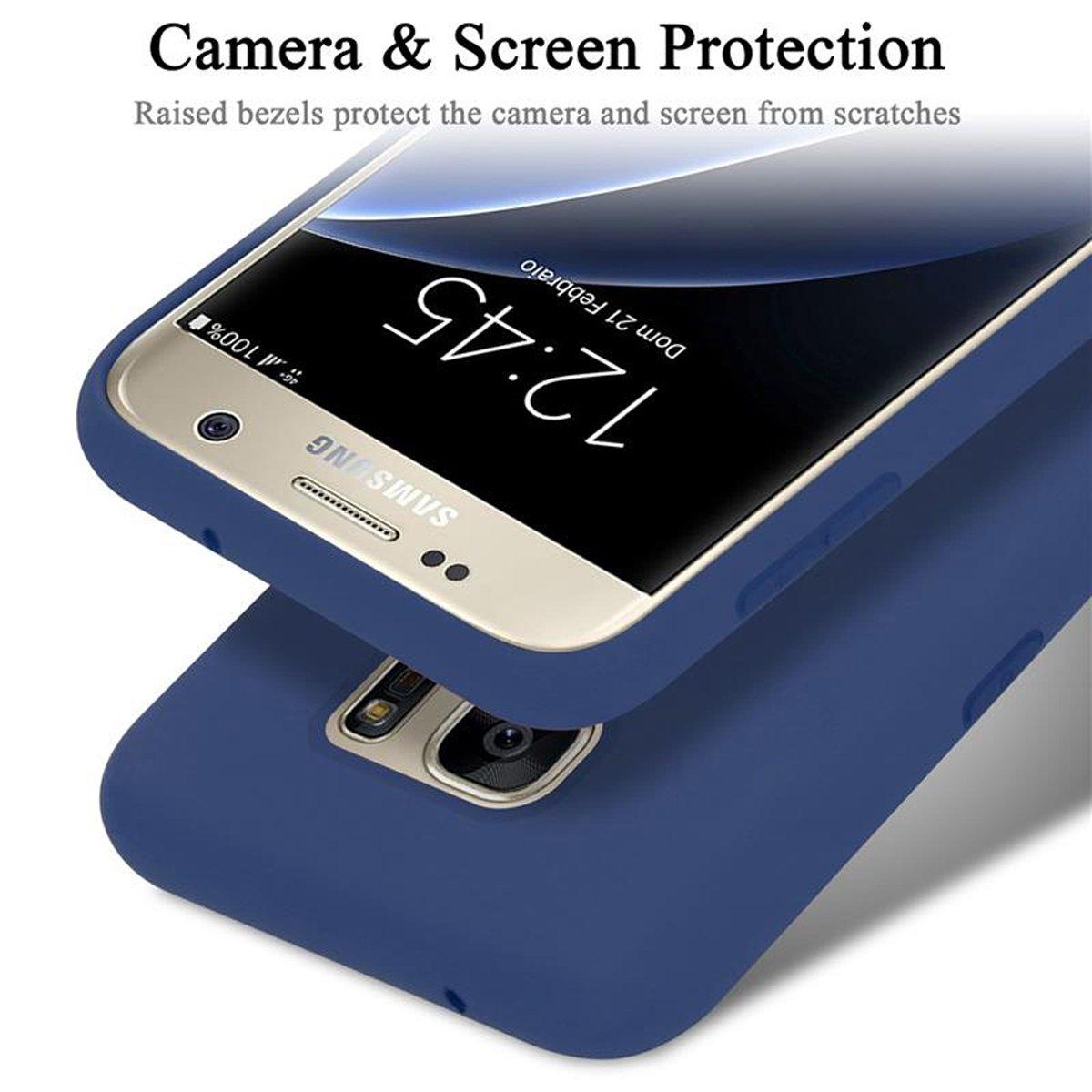 Cadorabo  Hülle für Samsung Galaxy S7 TPU Silikon Liquid 