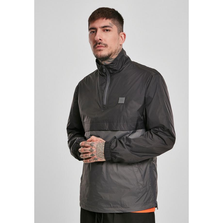 URBAN CLASSICS Urban Classic Stehaufmännchen Half Zip Jacke  