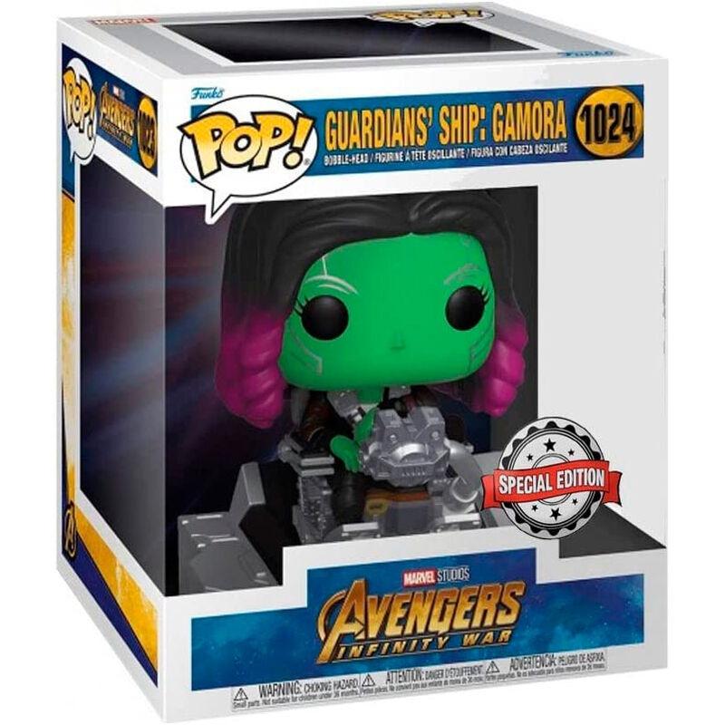 Funko  POP Figur Marvel Avengers Infinity War Guardians Schiff Gamora Exklusiv 