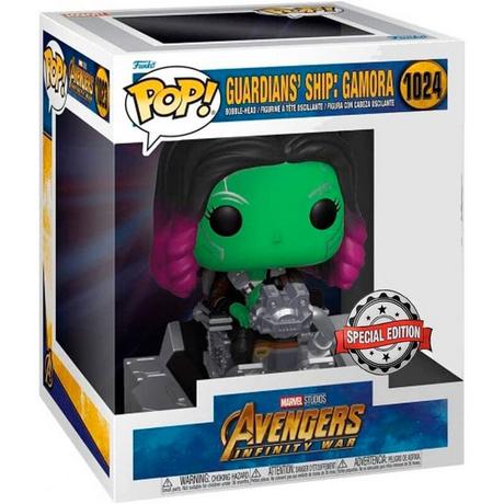 Funko  Figurine POP Marvel Avengers Infinity War Le vaisseau des Gardiens Gamora Exclusif 