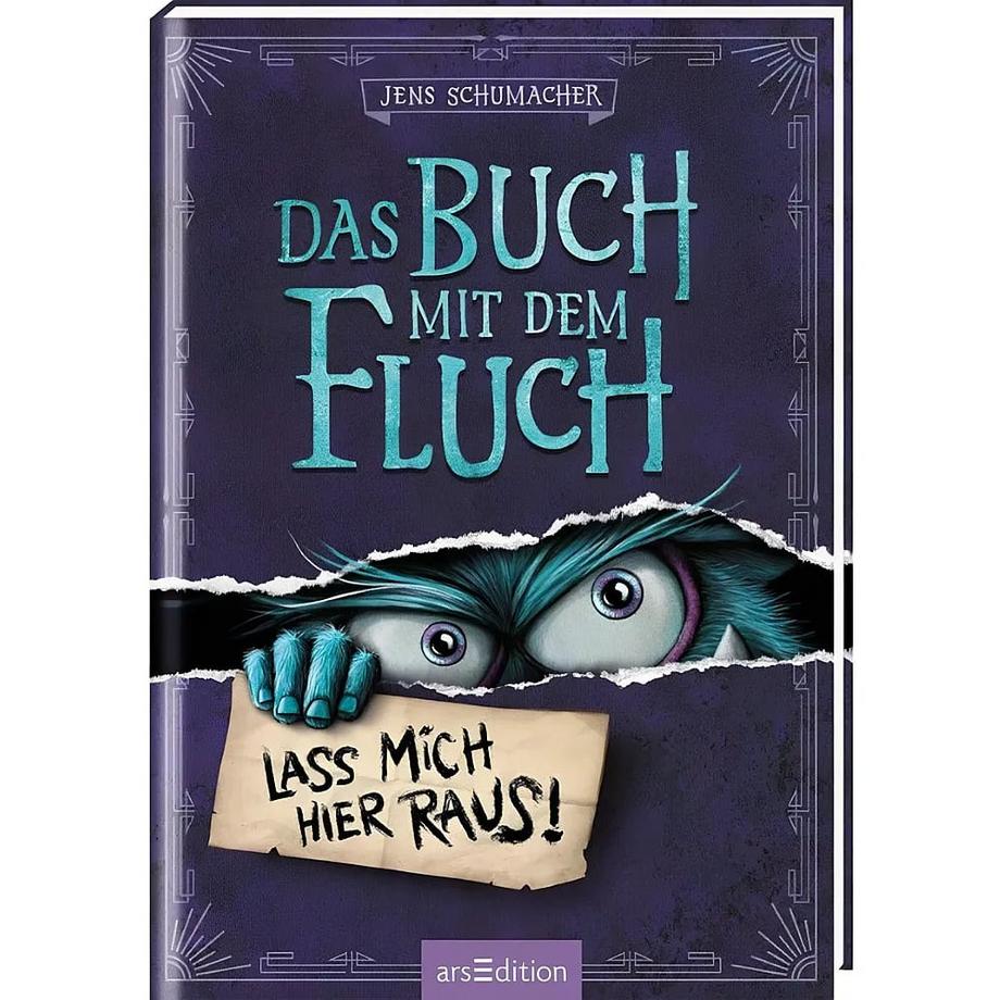 Das Buch mit dem Fluch – Lass mich hier raus! Schumacher, Jens; Berger, Thorsten (Illustrationen) Copertina rigida 