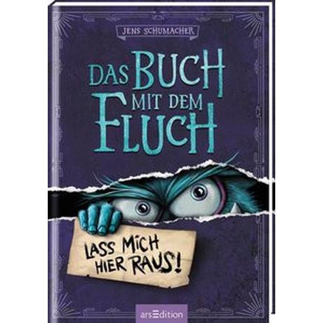 Das Buch mit dem Fluch - Lass mich hier raus! (Das Buch mit dem Fluch 1) Schumacher, Jens; Berger, Thorsten (Illustrationen) Gebundene Ausgabe 