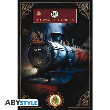 Poster - Gerollt und mit Folie versehen - Harry Potter - Hogwarts-Express