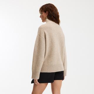 La Redoute Collections Pull col roulé en laine  