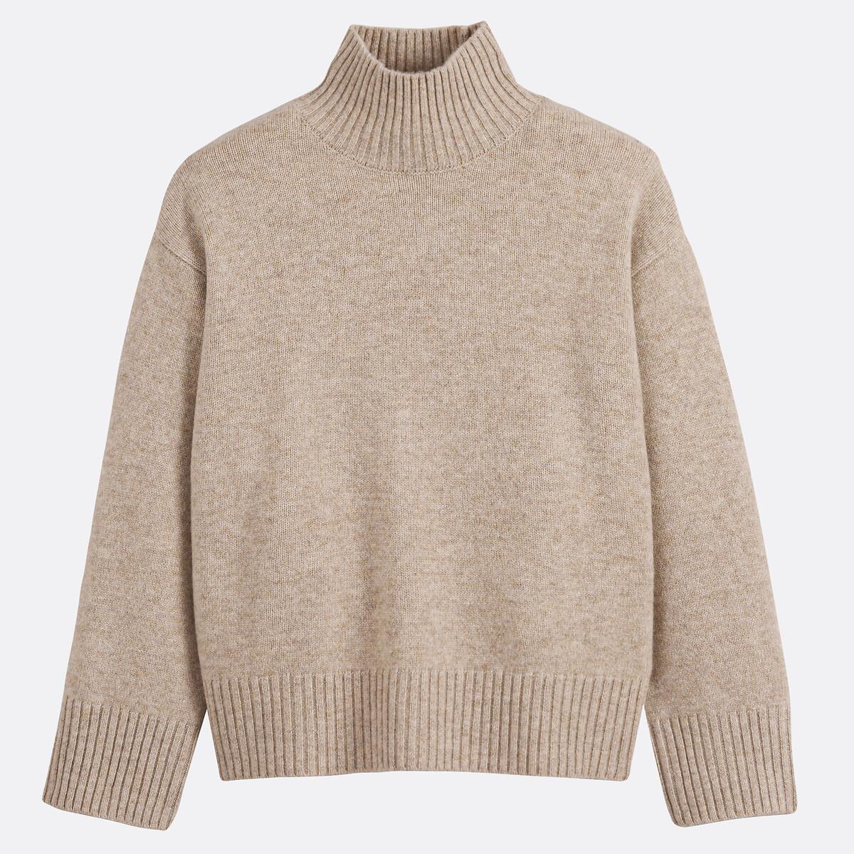 La Redoute Collections Pull col roulé en laine  