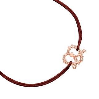 Glanzstücke München  Femme Bracelet Bretzel coeur 