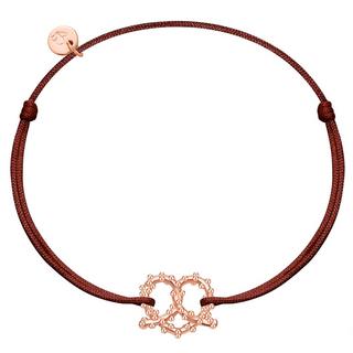 Glanzstücke München  Femme Bracelet Bretzel coeur 