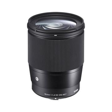 Sigma 16mm / f 1.4 DC DN C SO MILC Obiettivo ampio Nero