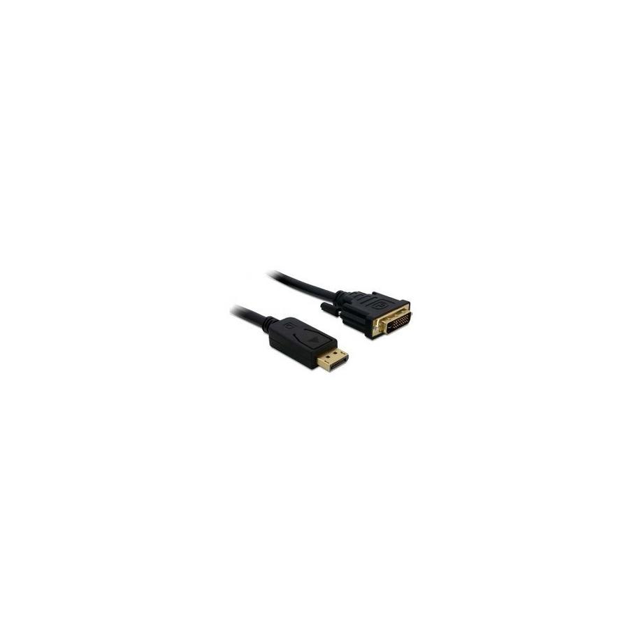 DeLock  DeLOCK Displayport > DVI 24+1 m/m 3m DVI-D Nero 