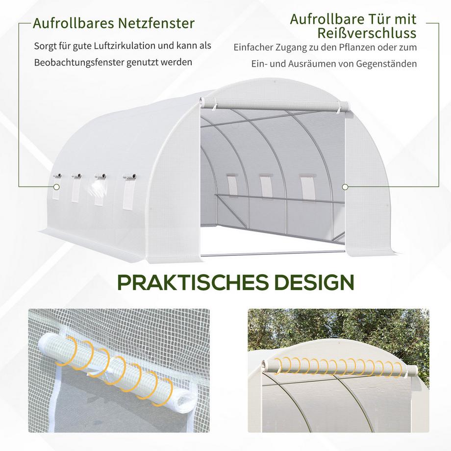 Outsunny Gewächshaus  