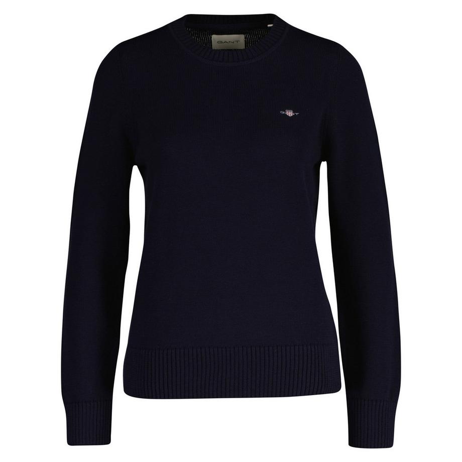 Maglione a maglia -CLASSIC COTTON C-NECK