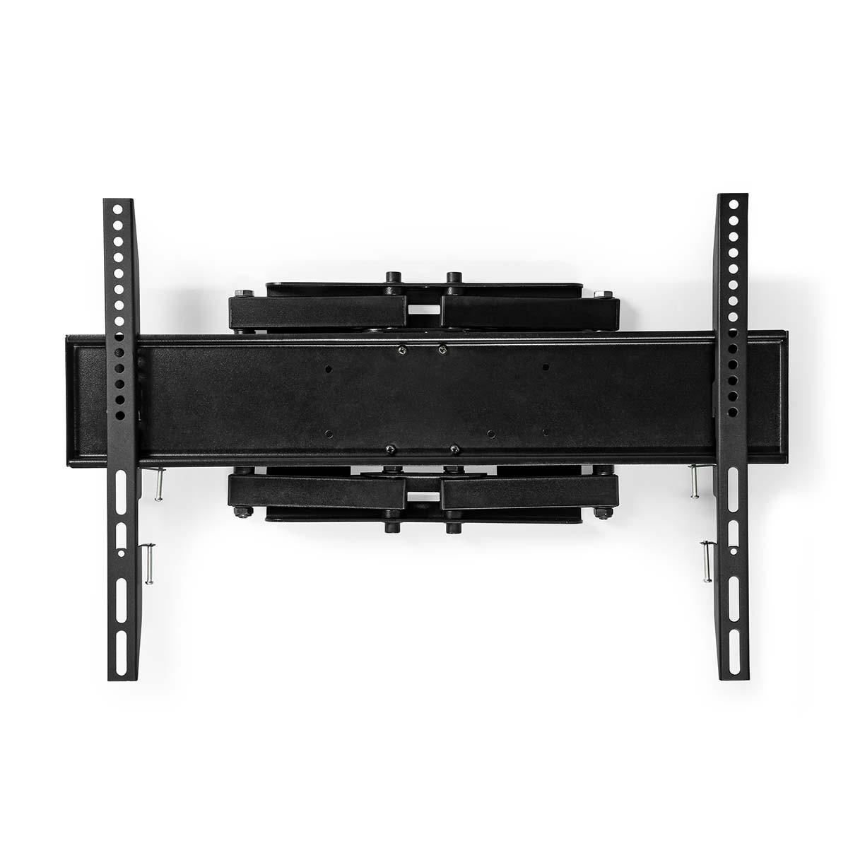 Nedis  Neigbare und schwenkbare TV-Wandhalterung | 37-80" | Maximales Gewicht des Bildschirms: 35kg | Neigbar | Drehbar | Minimaler Wandabstand: 55mm | Maximaler Wandabstand: 330mm | 6 Gelenk(e) | Stahl | Schwarz 