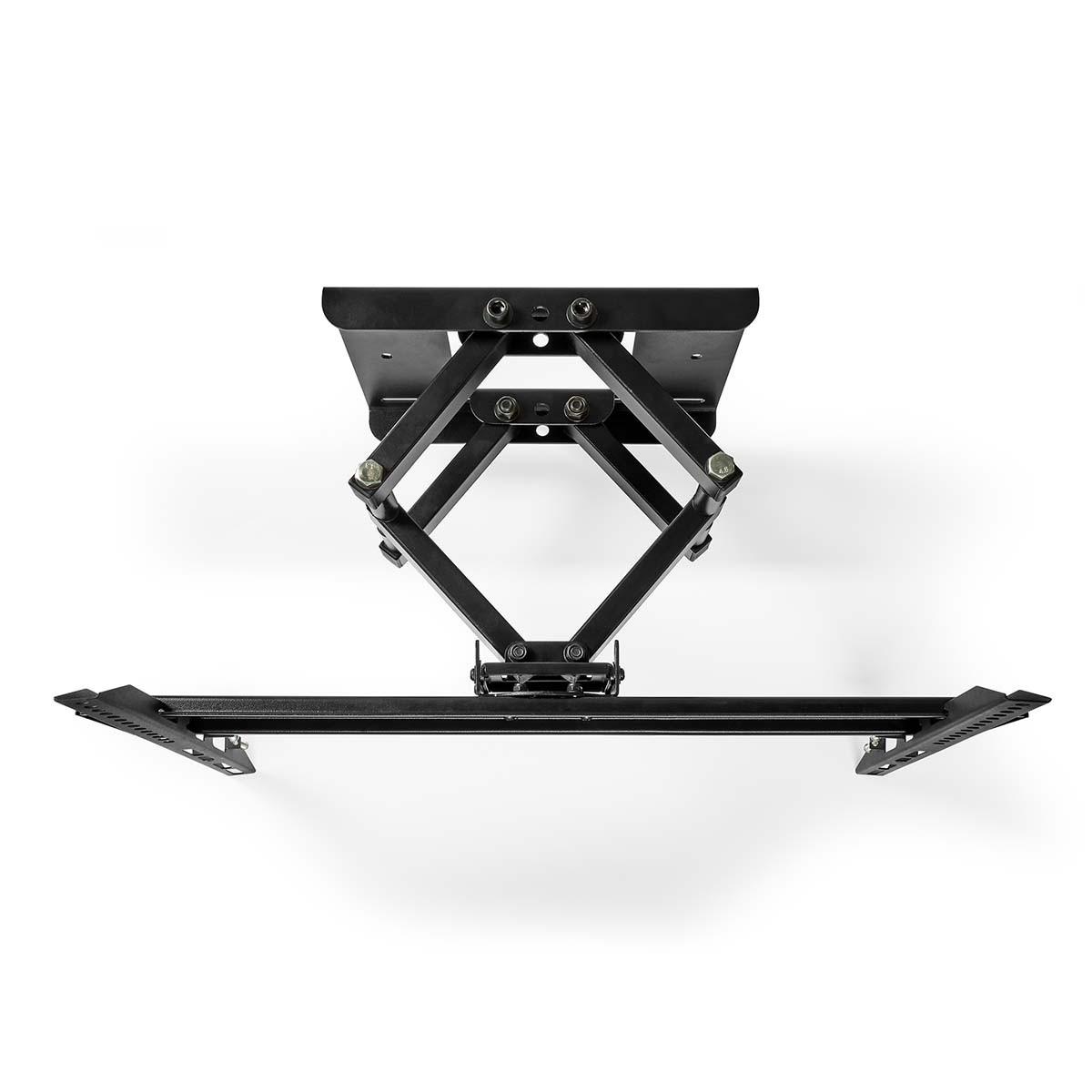 Nedis  Neigbare und schwenkbare TV-Wandhalterung | 37-80" | Maximales Gewicht des Bildschirms: 35kg | Neigbar | Drehbar | Minimaler Wandabstand: 55mm | Maximaler Wandabstand: 330mm | 6 Gelenk(e) | Stahl | Schwarz 