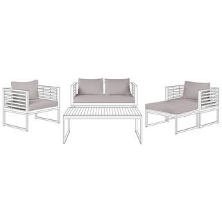 Beliani Set de housse en Polyester Moderne BERMUDA  